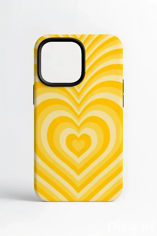 Funda Amarilla Love Vibes