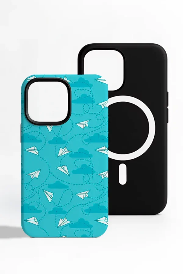 Funda Aviones de Papel - Celeste - Imagen 2