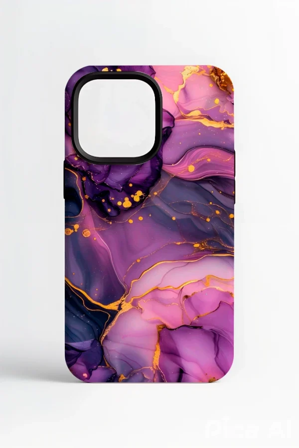 Funda Cristal Solar - Morado