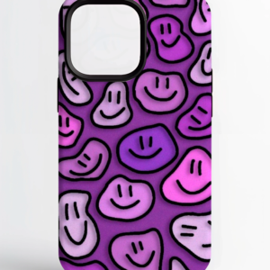Funda Smiley Vibes - Morado