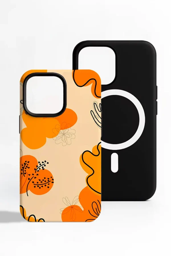 Funda Arte Botánico - Naranja - Imagen 2