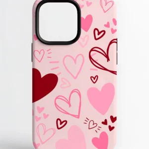 Funda Corazones - Rosada